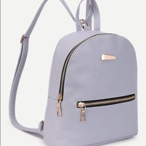 Purple mini backpack